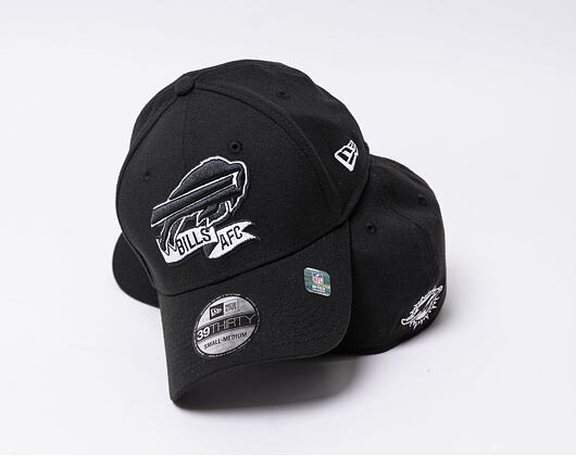 Kšiltovka New Era 39THIRTY NFL22 Sideline Buffalo Bills Black / White
