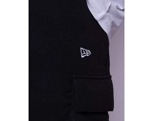 Kraťasy New Era Essentials Cargo Shorts Black / Optic White