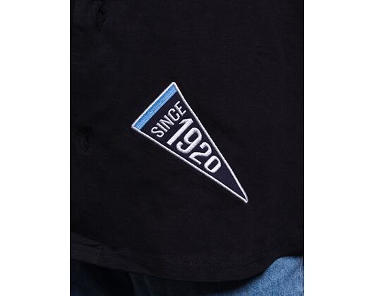 Triko New Era Heritage Patch Jersey Black / Off White