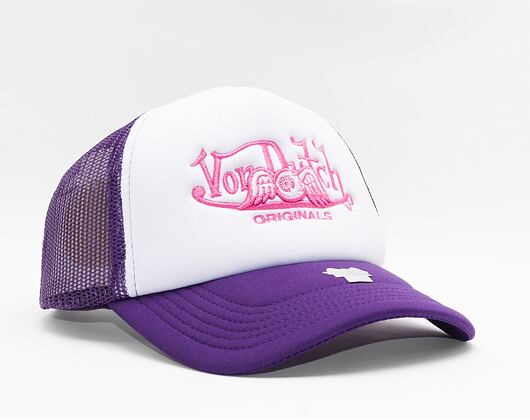Kšiltovka Von Dutch Trucker Soro Foam White/Purple