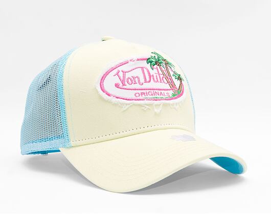 Kšiltovka Von Dutch Trucker Skara Yellow/Blue