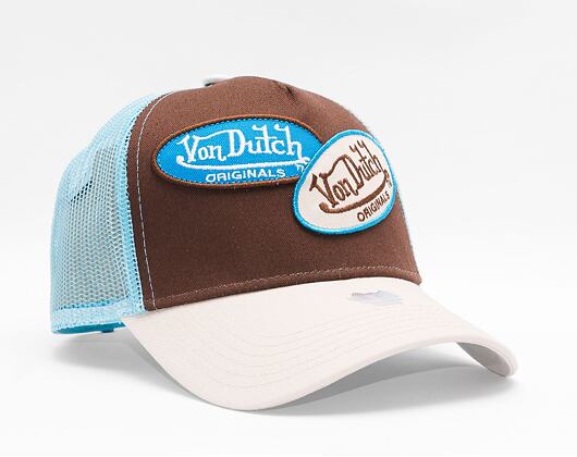 Kšiltovka Von Dutch Trucker Russel Brown/Blue