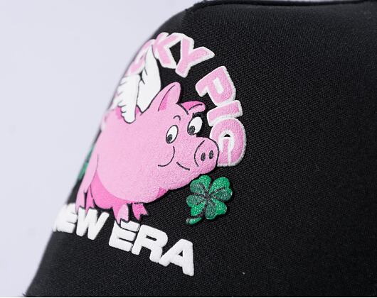 Kšiltovka New Era 9FORTY A-Frame Trucker Sign Black / Pink