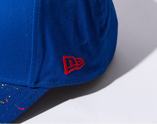 Dětská kšiltovka New Era 9FORTY Kids DC Paint Splatter Superman Bright Royal