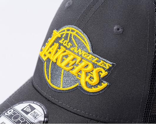 Kšiltovka New Era 9FORTY Trucker NBA Home Field Los Angeles Lakers Graphite