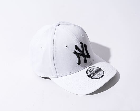 Dětská kšiltovka New Era 9FORTY Kids MLB Kids League Essential New York Yankees - White / Black