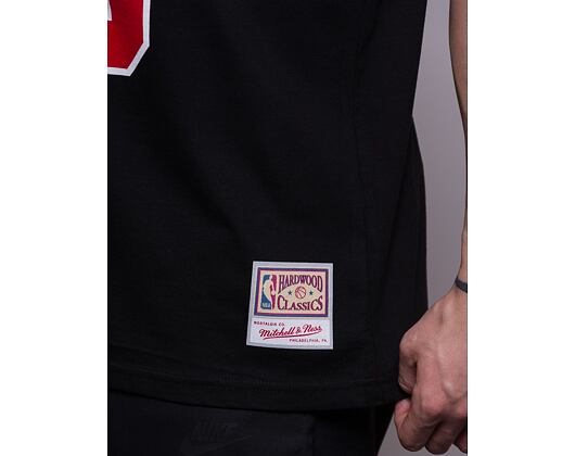 Triko Mitchell & Ness NBA N&N Tee Chicago Bulls Black