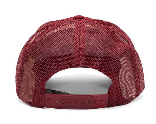Kšiltovka Brixton Crest X MP Mesh Cap Burgundy