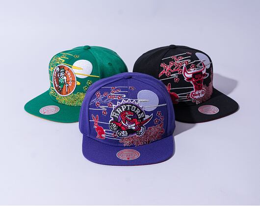 Kšiltovka Mitchell & Ness "Year of the Rabbit" Snapback HWC TORONTO RAPTORS Purple