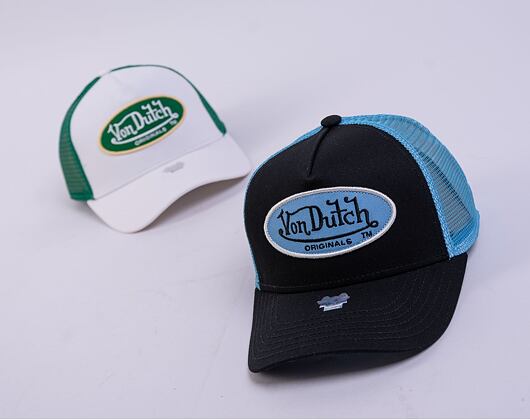 Kšiltovka Von Dutch Trucker Boston Black/Lt.Blue