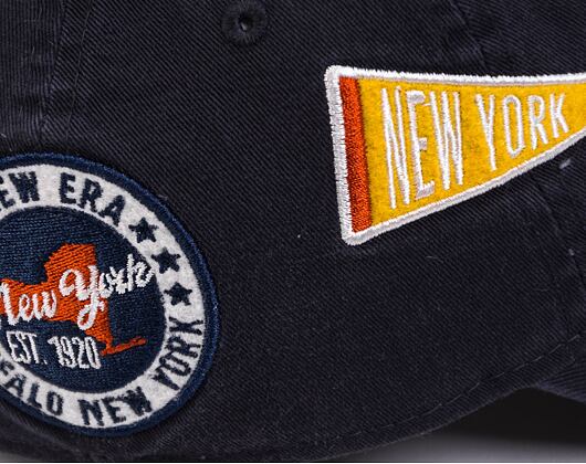 Kšiltovka New Era Heritage 9TWENTY All Over Patch Navy