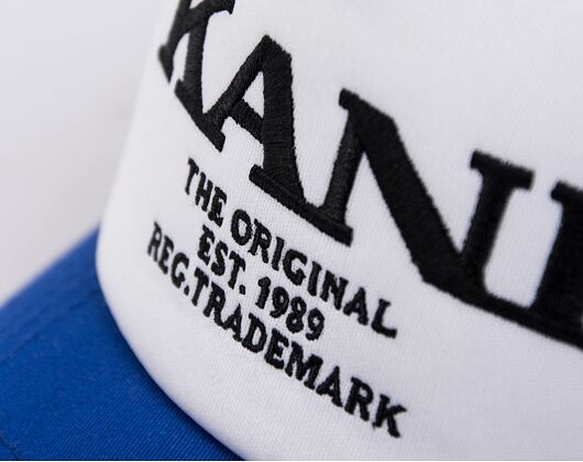 Kšiltovka Karl Kani Retro Trucker Cap blue/white