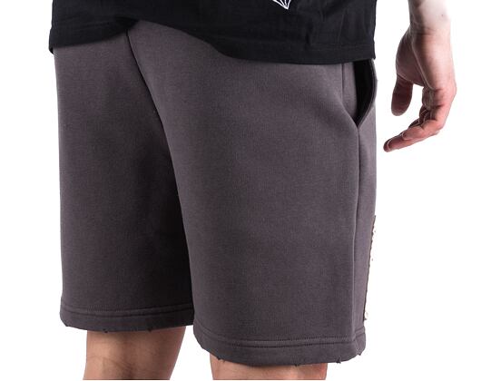 Kraťasy Karl Kani Small Signature Kaniverse Destroyed Sweat Shorts Anthracite