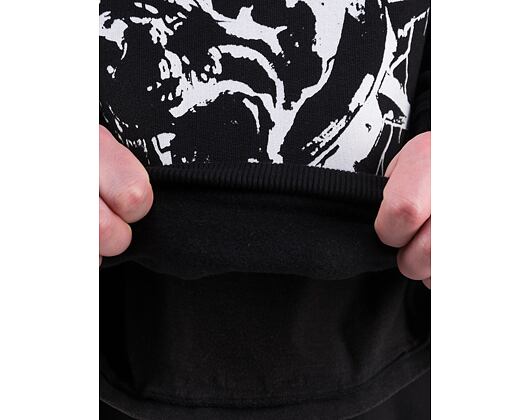 Mikina Wasted Paris Hoodie Spike Black