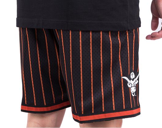 Kraťasy Mitchell & Ness NCAA M&N CITY COLLECTION MESH SHORT AUSTIN Black
