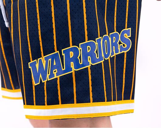 Kraťasy Mitchell & Ness NBA M&N CITY COLLECTION MESH SHORT WARRIORS Navy / Gold