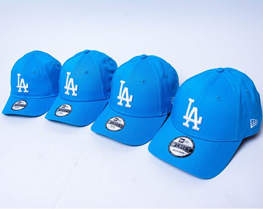 Kšiltovka New Era 9FORTY MLB League Essential Los Angeles Dodgers Blue / Optic White