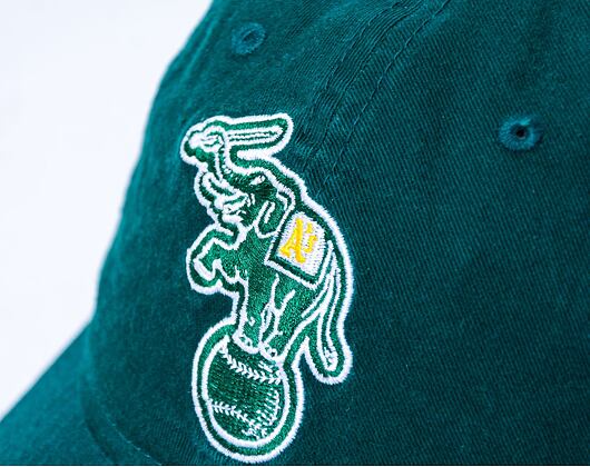 Kšiltovka New Era 9TWENTY MLB Team Patch Oakland Athletics Dark Green