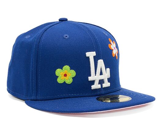 Kšiltovka New Era 59FIFTY MLB Floral Los Angeles Dodgers Navy