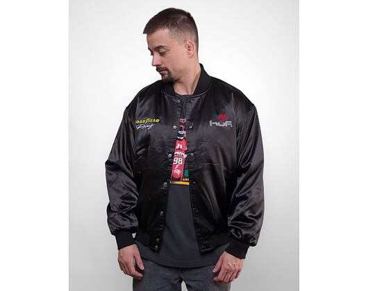 Bunda HUF × GOODYEAR Touring Satin Jacket Black