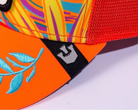 Kšiltovka Goorin - Public Anemone Trucker - Orange