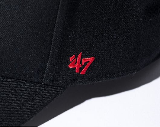 Kšiltovka '47 Brand NHL Detroit Red Wings Metallic Snap MVP Black