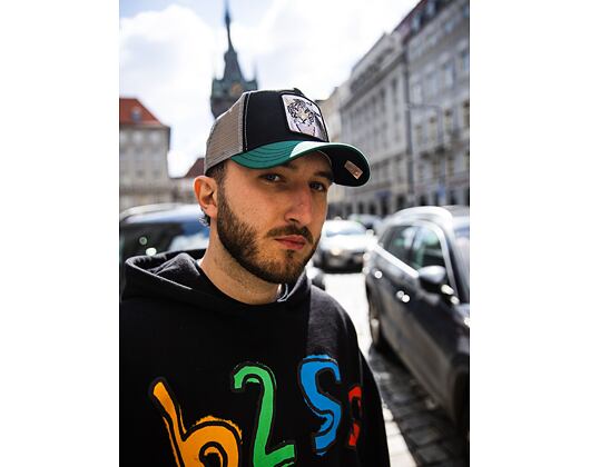 Kšiltovka Goorin - The White Tiger Trucker - Dark Grey