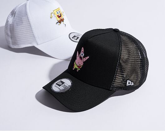 Kšiltovka New Era 9FORTY A-Frame Trucker Nickelodeon Patrick Black / Light Pink