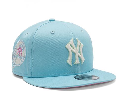 Kšiltovka New Era 9FIFTY MLB Pastel Patch New York Yankees Pastel Blue / Light Cream