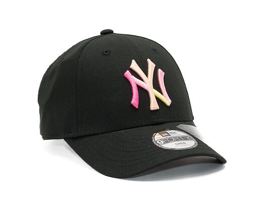 Dětská Kšiltovka New Era 9FORTY Kids MLB Block Logo New York Yankees Blk