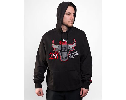 Custom Mikina Adam Wave × New Era Chicago Bulls Tribute Hoody