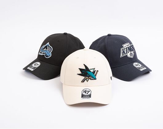 Kšiltovka '47 Brand NHL San Jose Sharks '47 MVP Snapback Natural