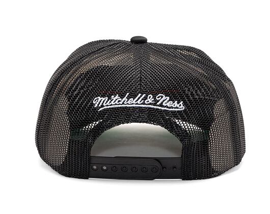 Kšiltovka Mitchell & Ness Branded Home Run Trucker Branded Black / White