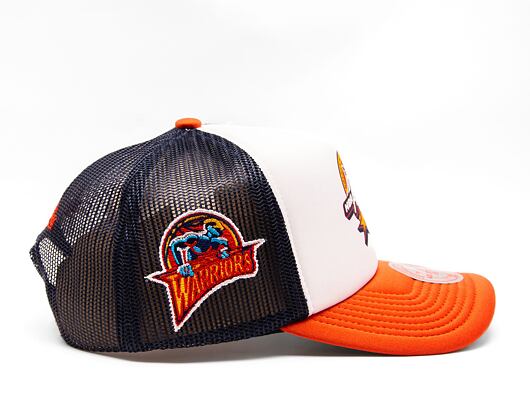 Kšiltovka Mitchell & Ness NBA Party Time Trucker Snapback Hwc Golden State Warriors White