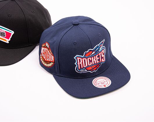 Kšiltovka Mitchell & Ness NBA Conference Patch Snapback Hwc Houston Rockets Navy
