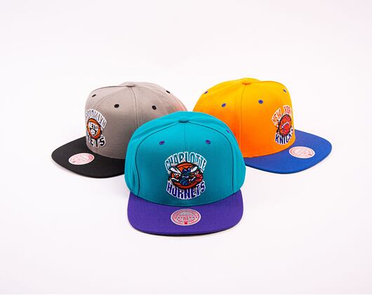 Kšiltovka Mitchell & Ness NBA Breakthrough Snapback Hwc Charlotte Hornets Teal