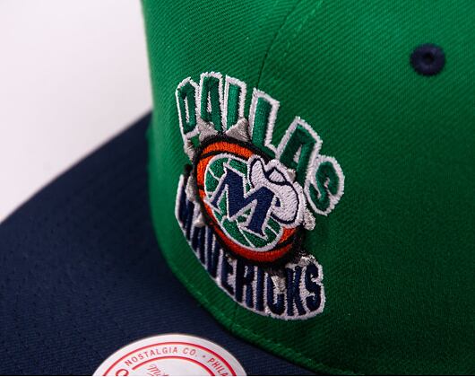 Kšiltovka Mitchell & Ness NBA Breakthrough Snapback Hwc Dallas Mavericks Green