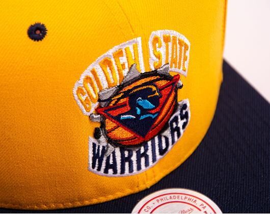 Kšiltovka Mitchell & Ness NBA Breakthrough Snapback Hwc Golden State Warriors Yellow