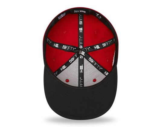 Kšiltovka New Era 59FIFTY NFL Side Patch San Francisco 49ers Scarlet