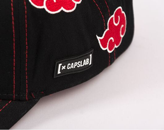 Kšiltovka Capslab - Trucker Naruto - Itachi Clouds - Black