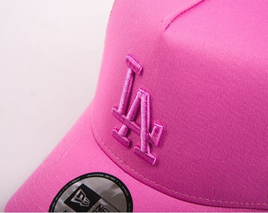 Kšiltovka New Era 9FORTY A-Frame Trucker MLB Tonal Mesh Los Angeles Dodgers Wild Rose Pink