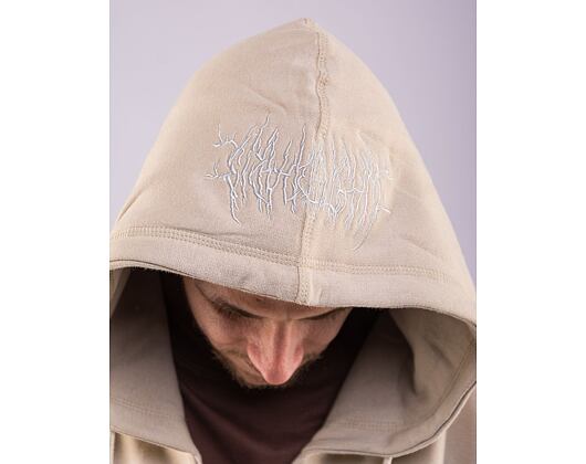 Mikina Wasted Paris Hoodie Zip Iron Bliss Sand