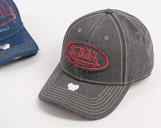 Kšiltovka Von Dutch Db Denver Drk.Grey