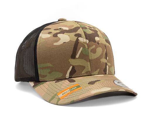 Kšiltovka Yupoong Retro Trucker Multicam® Multicam