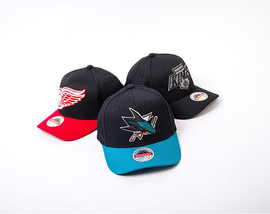 Kšiltovka Mitchell & Ness NHL Team 2 Tone Cr Sharks Black