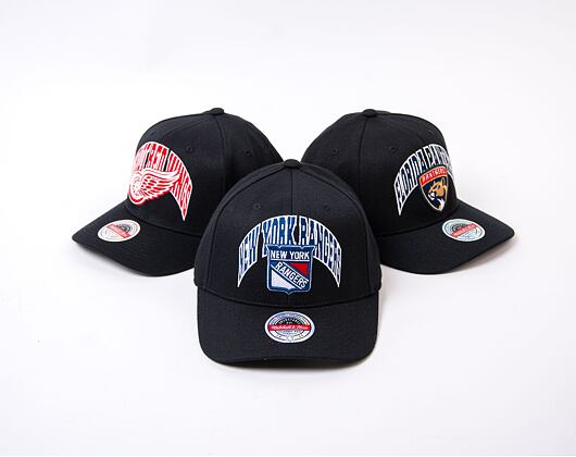 Kšiltovka Mitchell & Ness NHL Letterman Type Classic Red Rangers Black