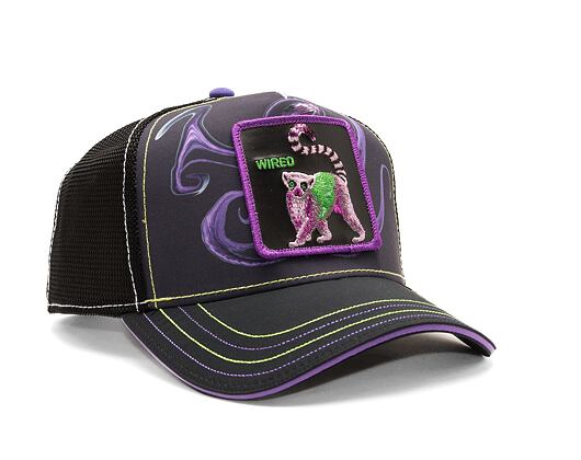 Kšiltovka Goorin - 'Drip Pack' - Www.iiired - Black / Purple