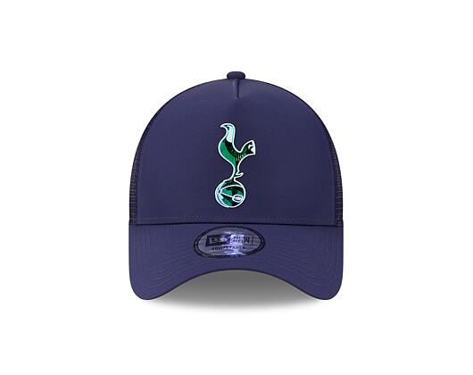 Kšiltovka New Era 9FORTY A-Frame Trucker Iridescent Tottenham Hotspur FC Light Navy