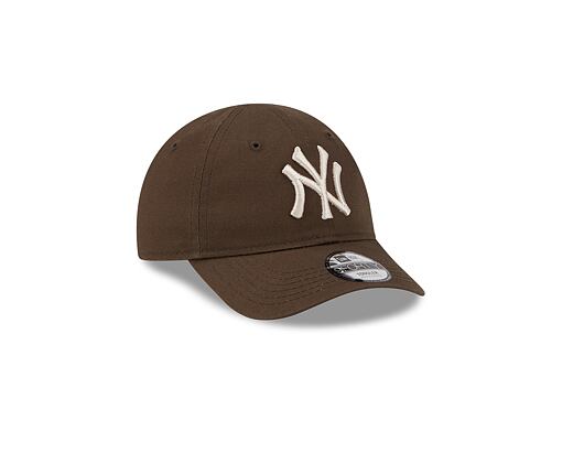 Dětská Kšiltovka New Era 9FORTY Kids MLB League Essential New York Yankees Walnut / Stone