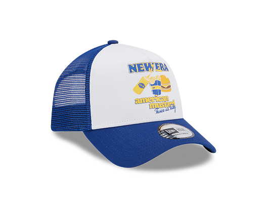 Kšiltovka New Era 9FORTY A-Frame Trucker Food White / Royal Blue